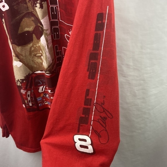 Dale Earnhardt JR NASCAR Bud XL Long Sleeve Shirt - Picture 5 of 8